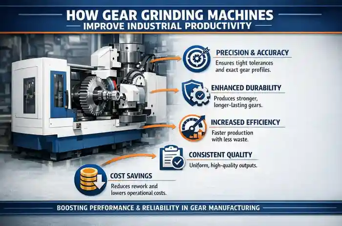 How Gear Grinding Machines Improve Industrial Productivity Thumbnail